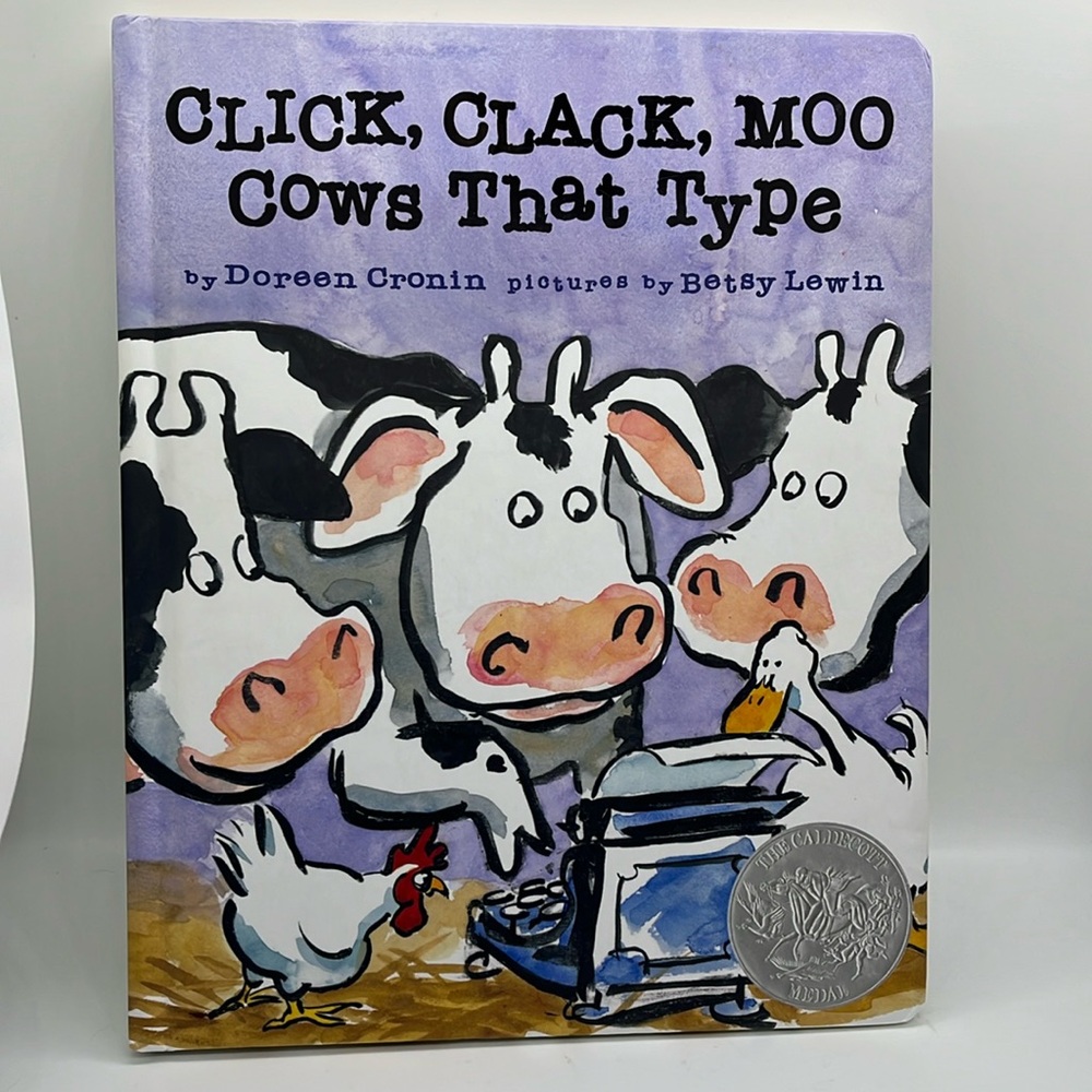 Click clack, moo cows that type kids board book